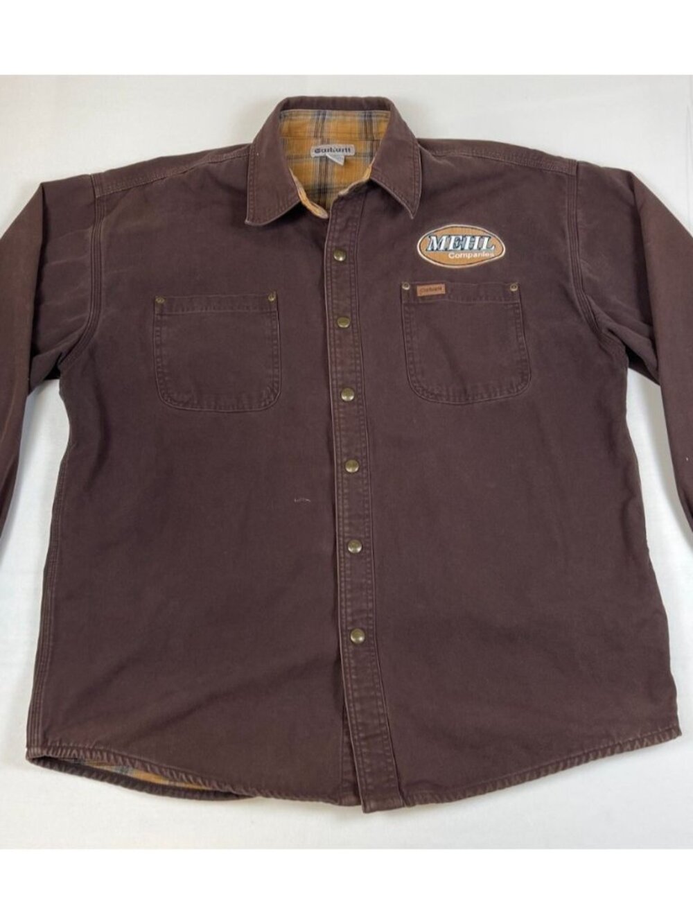Carhartt Brown Lightweight Shirt Jacket